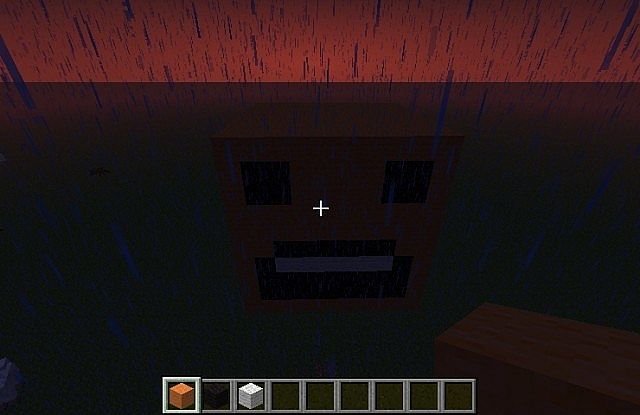 Notch head Minecraft Map