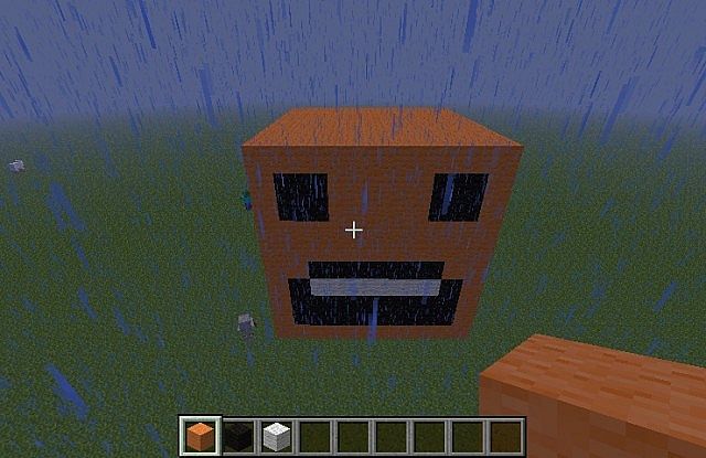Notch head Minecraft Map