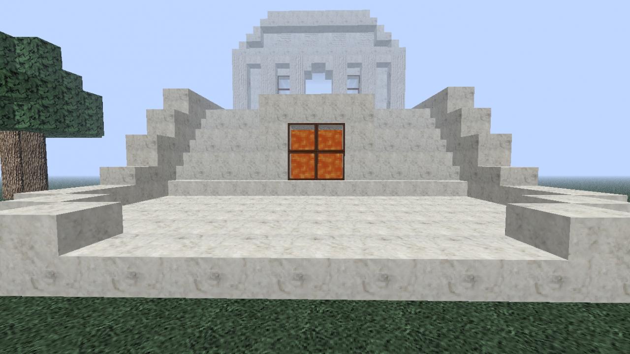 Quick Build Nether Quartz Temple Minecraft Map