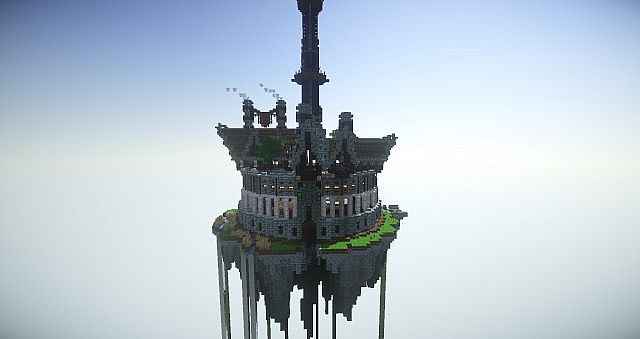 Kelsarvia - The Elven Sky Fortress Minecraft Project
