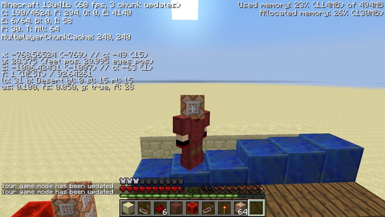 [13W41B] Microblocks in vanilla Minecraft! Minecraft Map