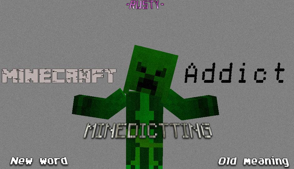 minediccting new word old