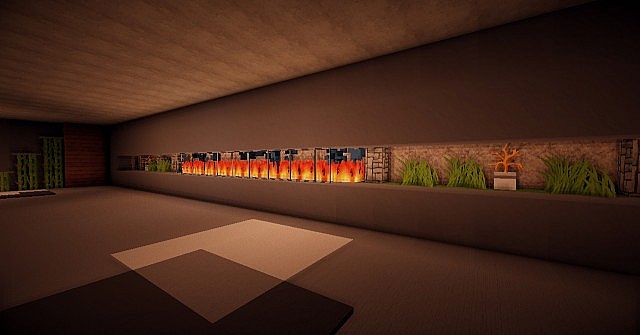 A nice piece integrated into the wall