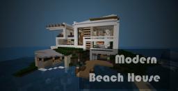 Modern Beach House Minecraft Map & Project