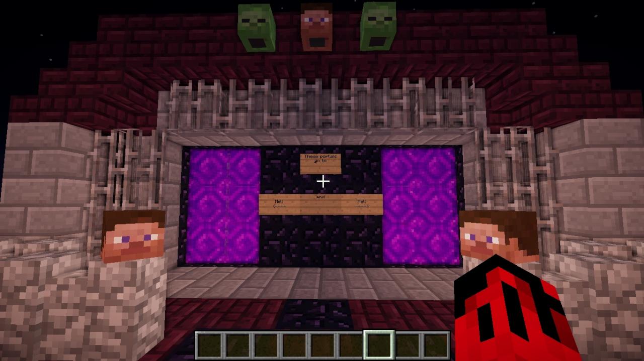 Gates of hell Minecraft Map