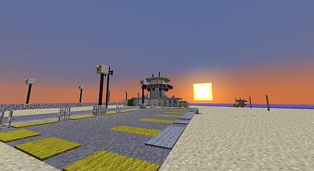Try to recognise this place! The airport is going to be in the background, locate better on the map picture.