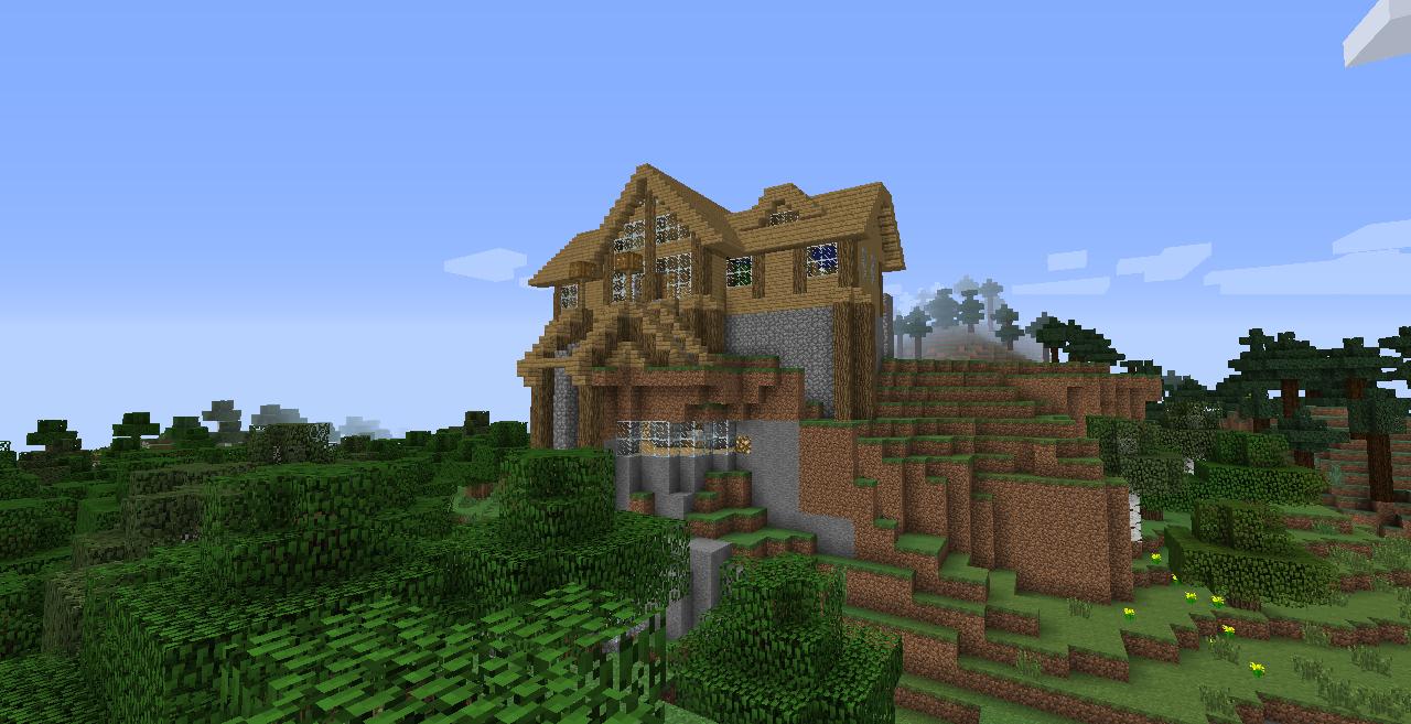 Survival House Minecraft Map Survival House Minecraft Map