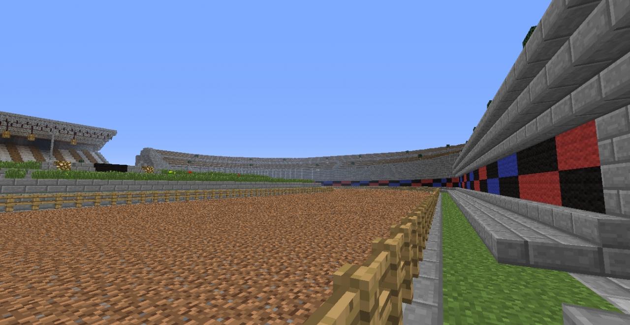 Bending Realms Horse Racing Track Minecraft Map