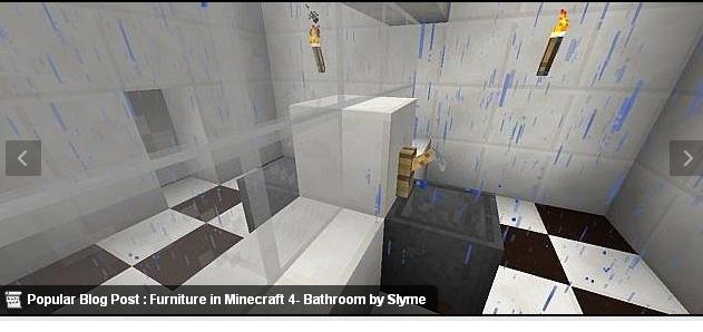 Minecraft Furniture Bathroom furniture in minecraft 4- bathroom (pop-reel!) minecraft blog Minecraft Furniture Bathroom furniture in minecraft 4- bathroom (pop-reel!) minecraft blog