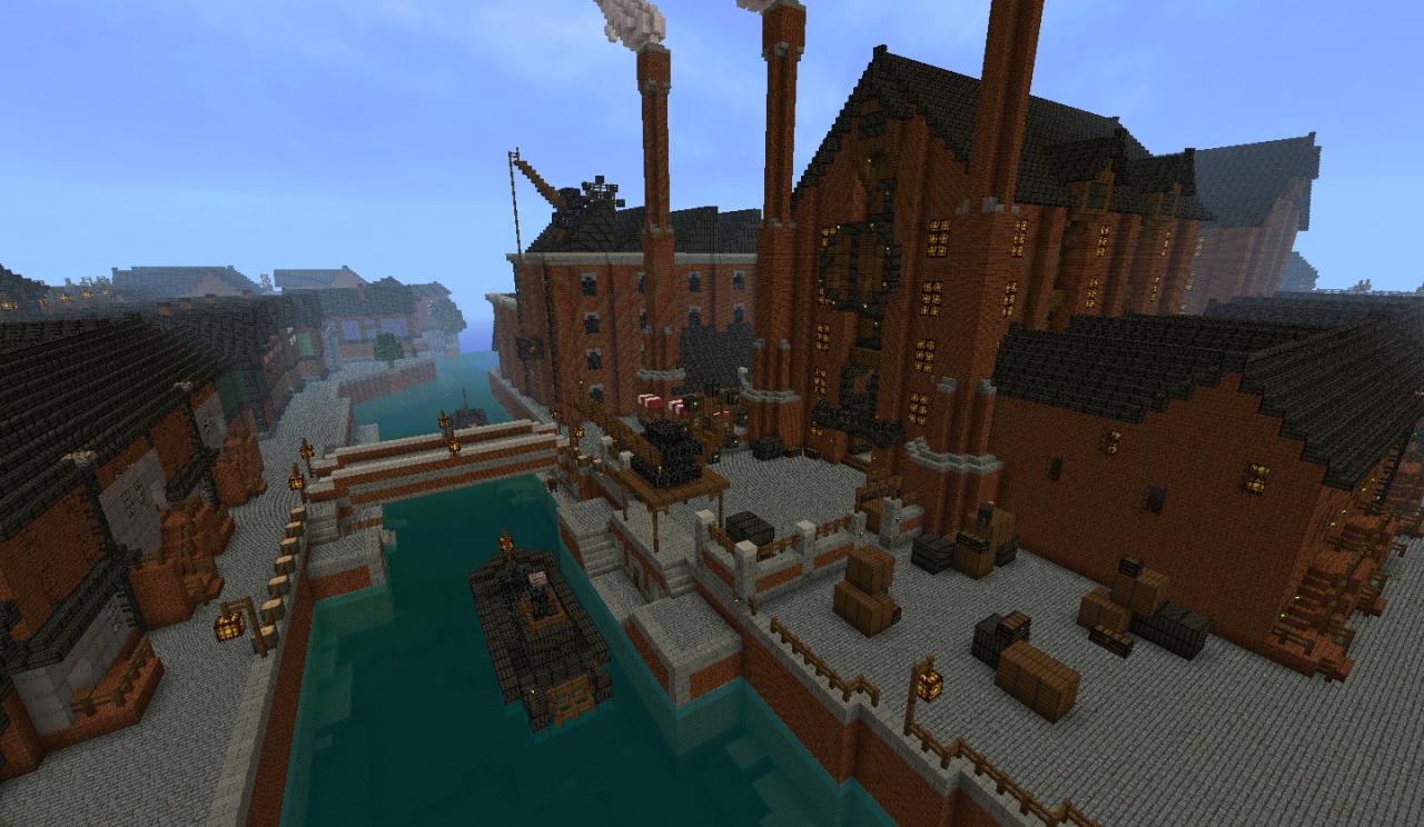 Fable 3 Bowerstone Industrial Minecraft Map