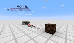 The Newest Redstone Clock. Minecraft Map & Project