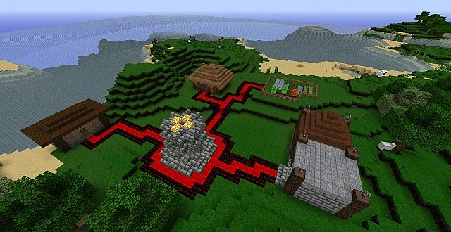 Overview of the town,