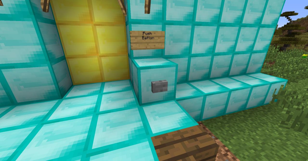 3X2 Automatic door Minecraft Map