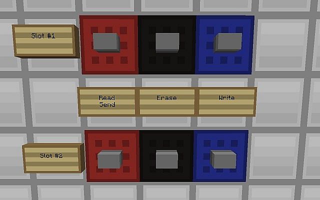 Memory control panel