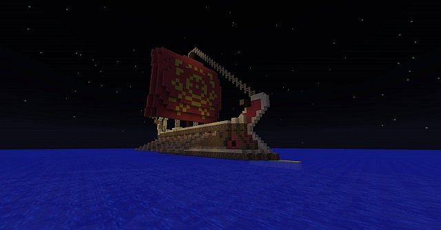 Greek boat Minecraft Map