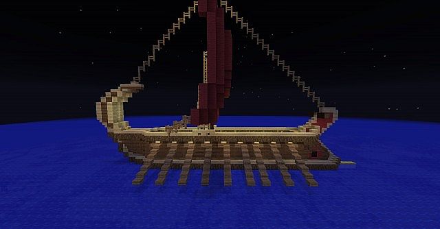 Greek boat Minecraft Map