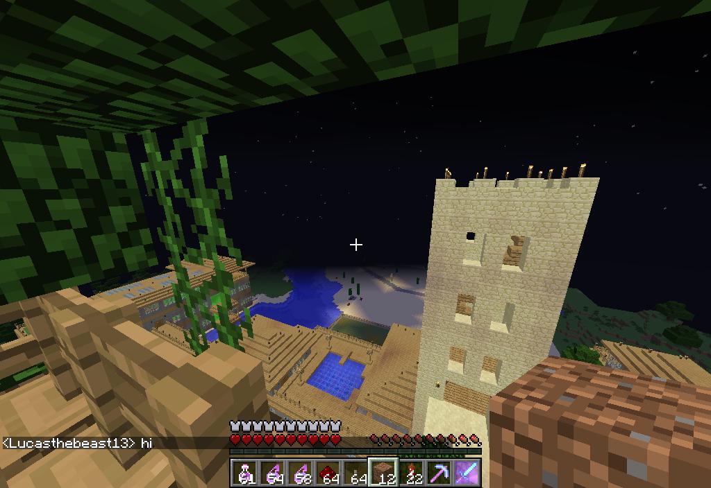 Nice, Huge Mansion with cool items in chests! Minecraft Map