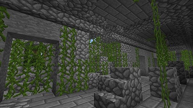 1 of the holes by the staircase