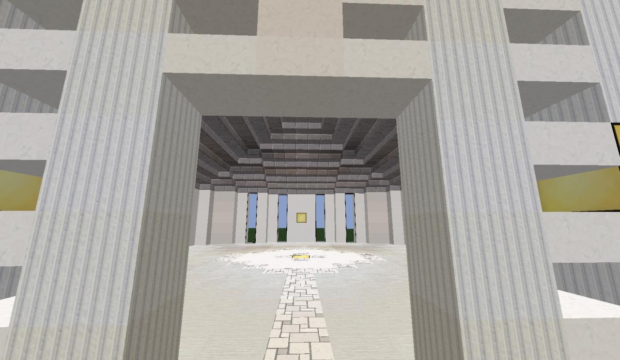 Quartz Building Minecraft Map