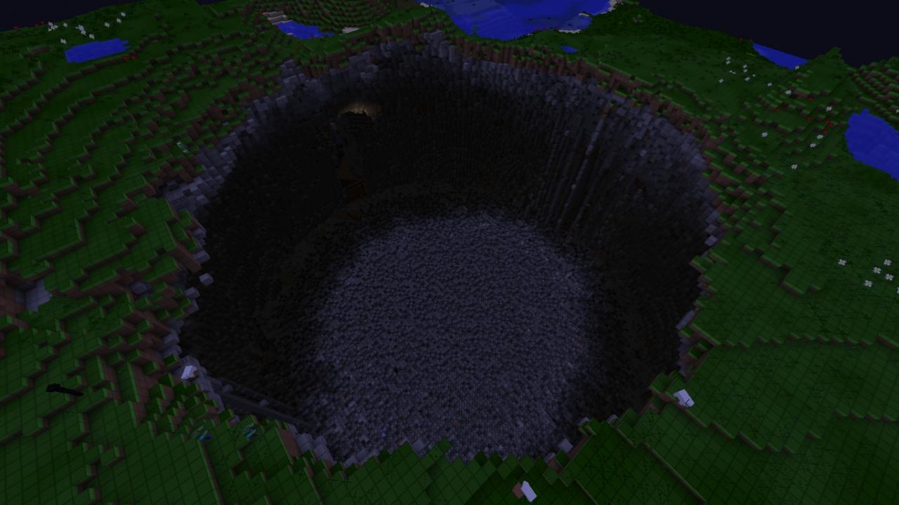 Big Hole Minecraft Map