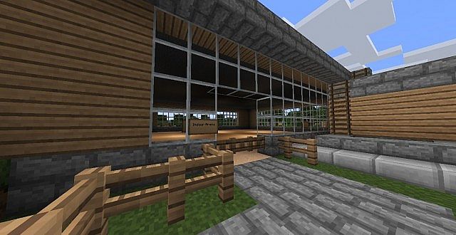 1.6 Map - Mystical Unicorn Stables Minecraft Map