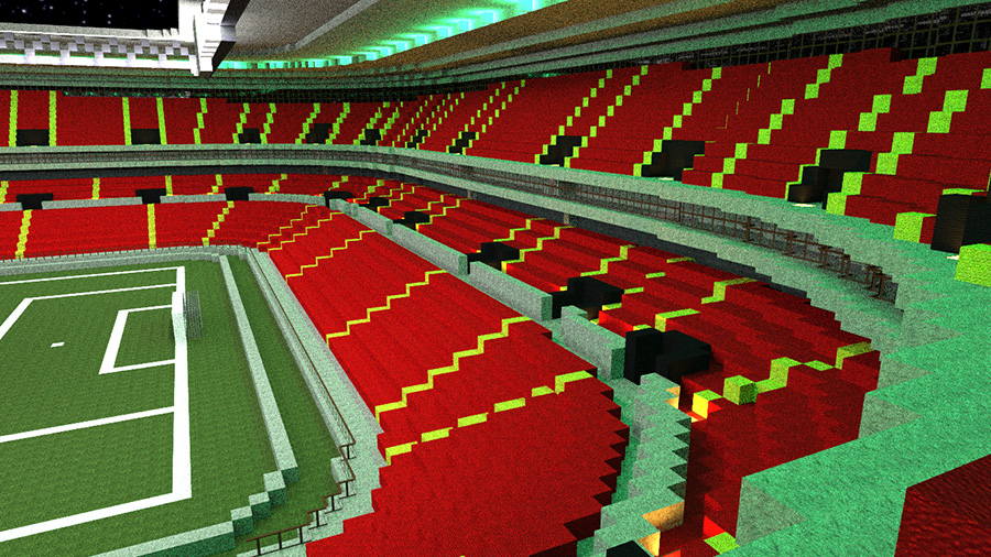 [ Minecraft Mega Building ] Turk Telekom Arena ( Galatasaray's stadium