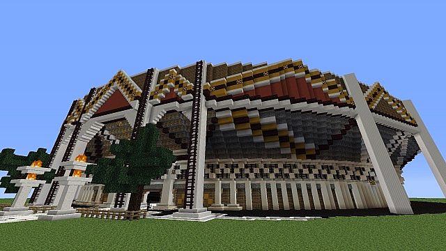 Schem Added Update 10 28 Pixelmon Stadium Build Minecraft Map