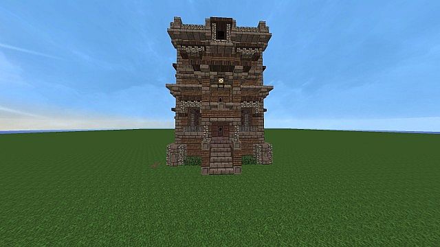 Victorian apartment building Minecraft Map