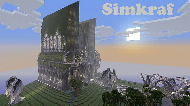 Simkraf TOWN ! Massive Cathedral World Warp !!!