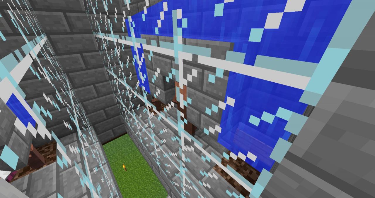 Beautiful House (Mod Farm, Wheat Farm, Villager Breeding Cell, Iron