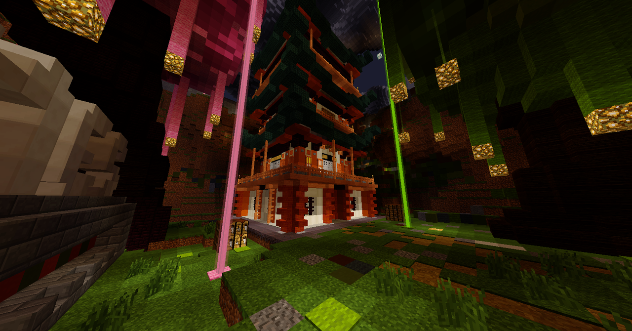 Japanese Server Spawn By Rayen_UwU Minecraft Map