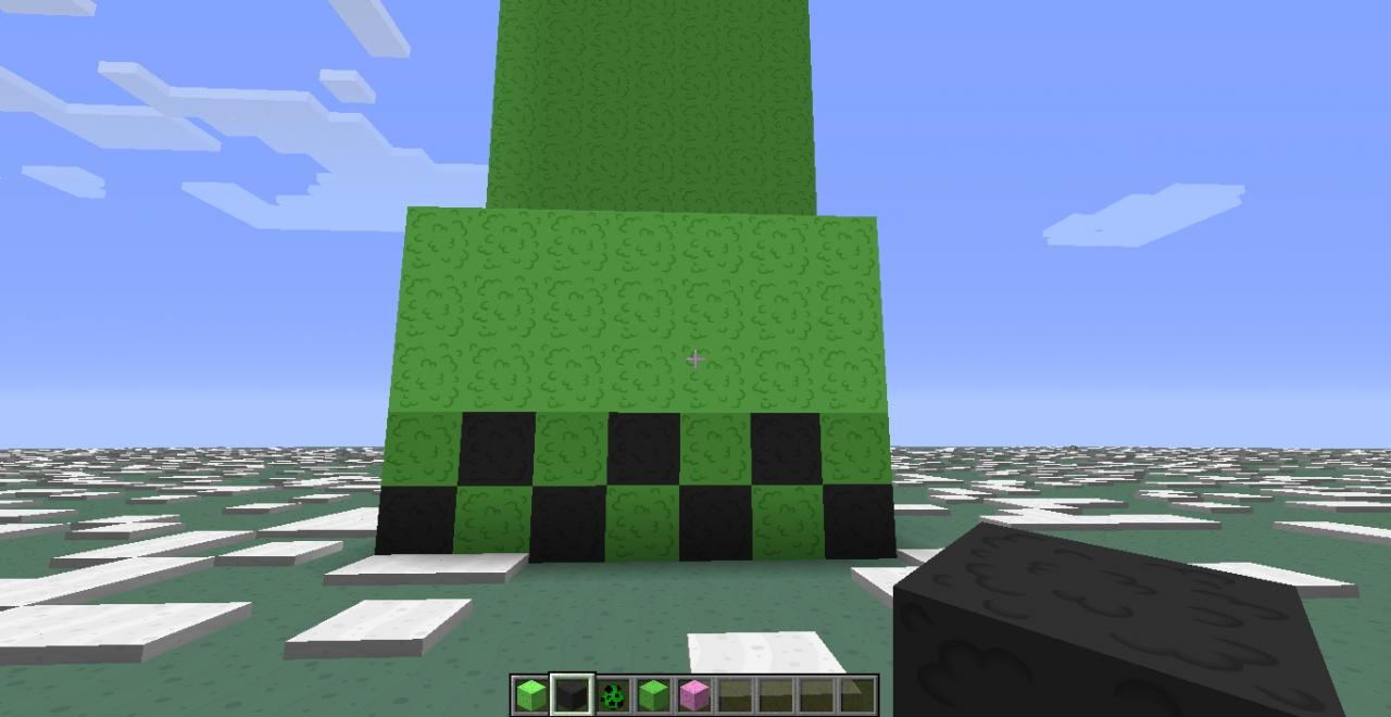 wool creeper Minecraft Map