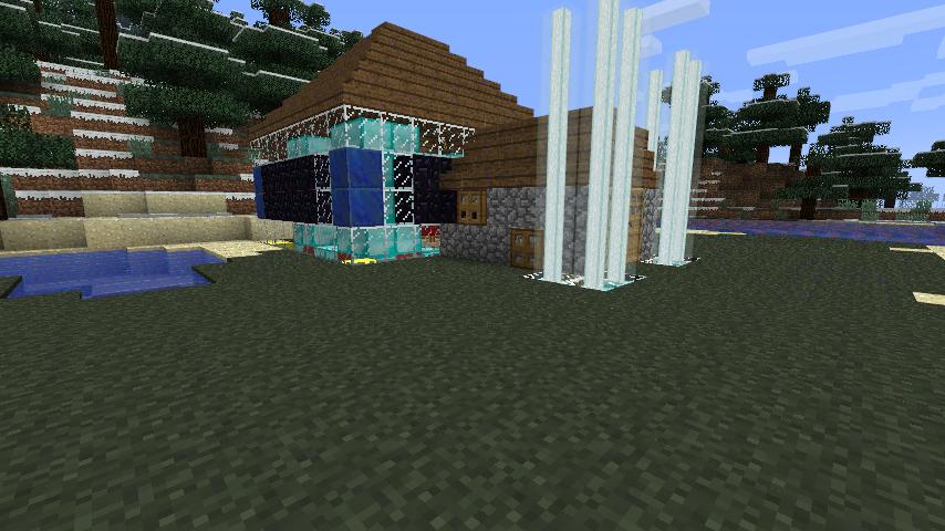 A Small Lab and Home Minecraft Map