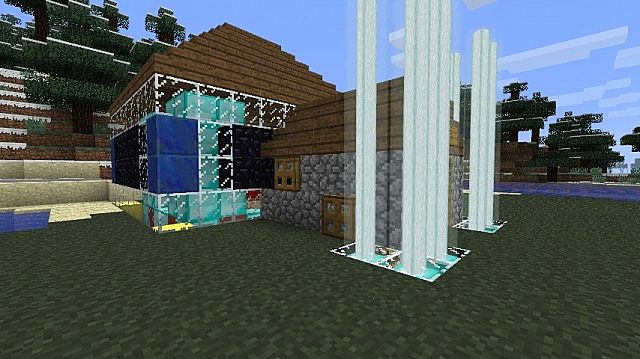 A Small Lab and Home Minecraft Map