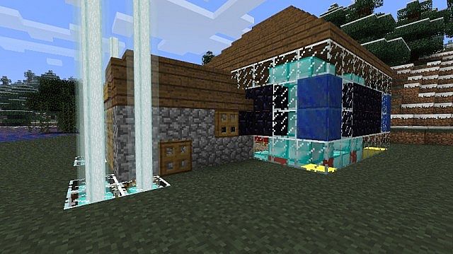 A Small Lab and Home Minecraft Map