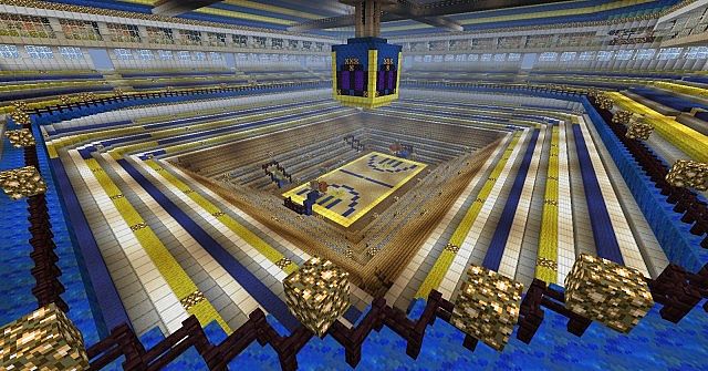 Basketball Arena Minecraft Map
