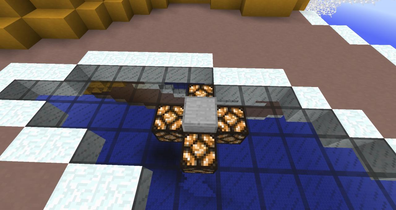 [WIP]Pointy arrowhead steampunk airship Minecraft Map