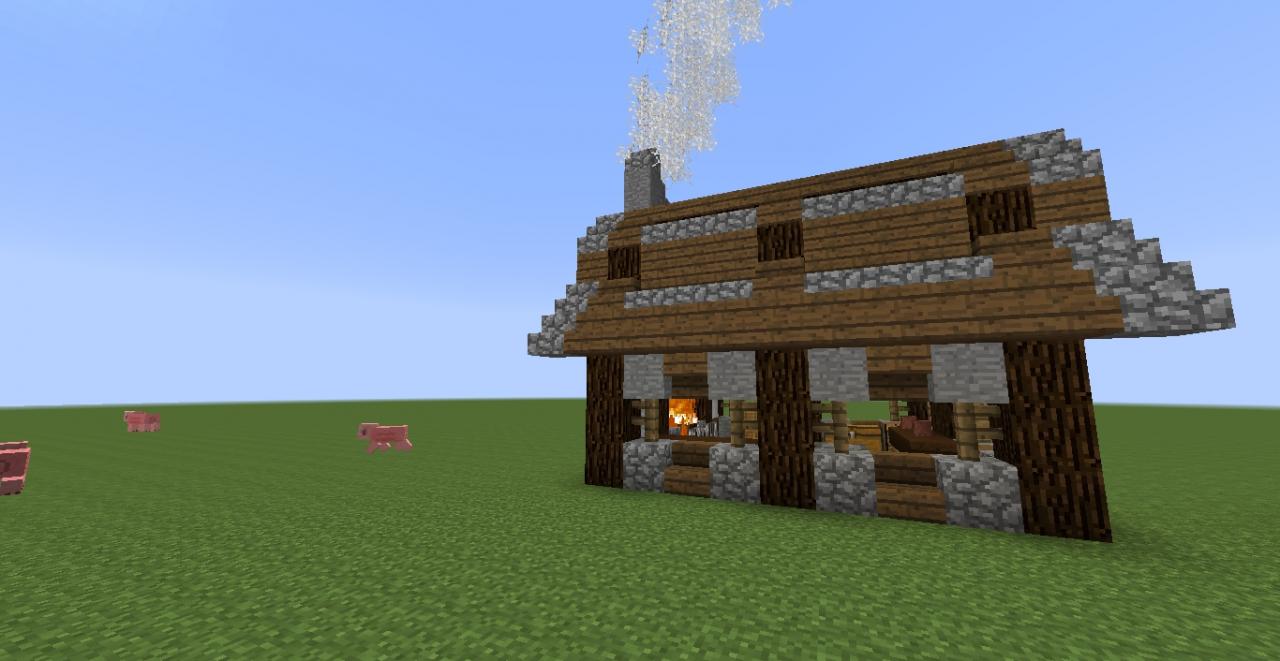 Classic Farmhouse (Includes 4 black and white pics) Minecraft Map