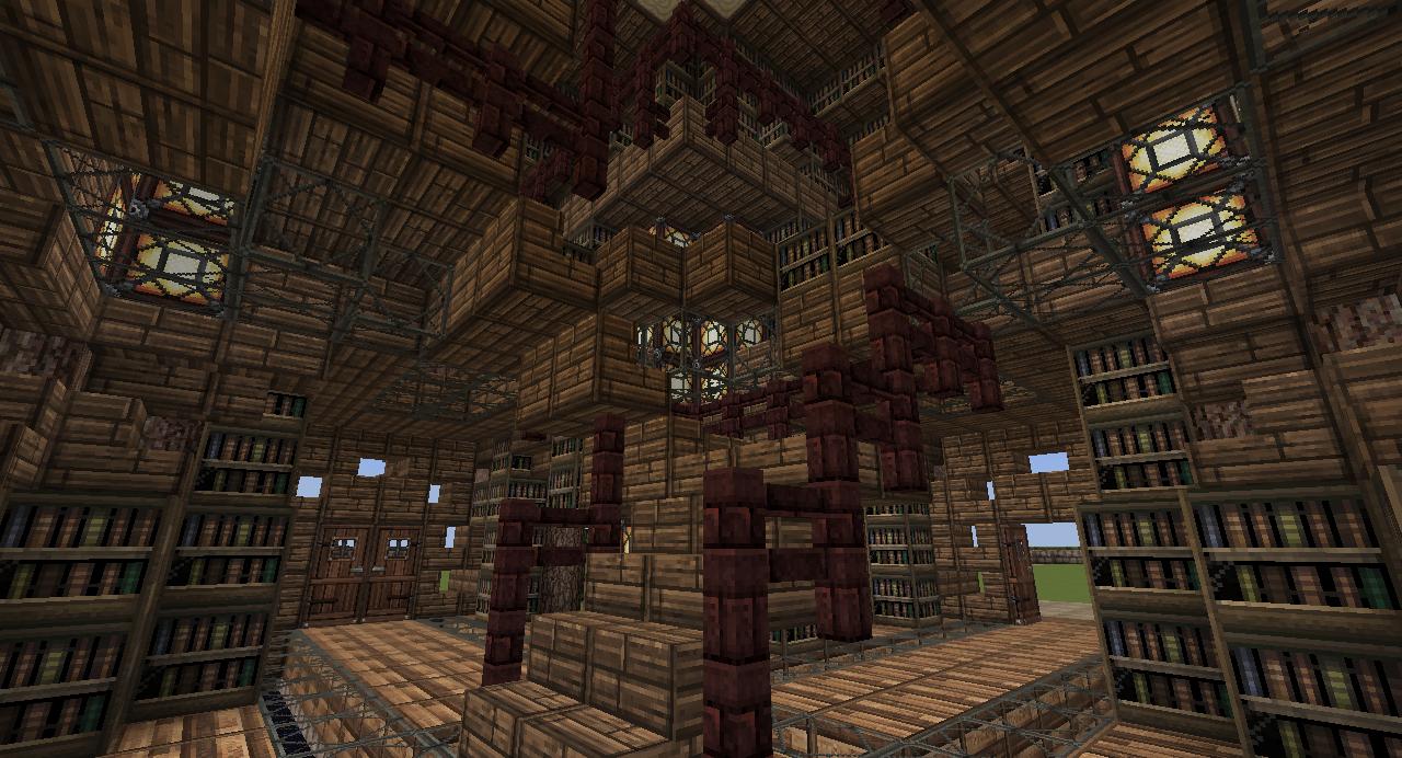 Library Minecraft Map