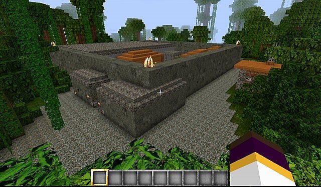 Dr. Moreaus compound in the jungle