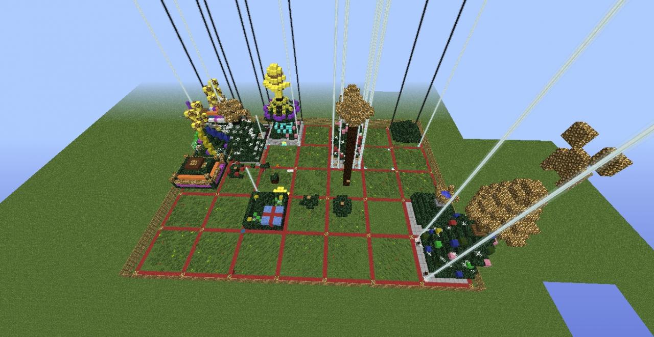 Event - Build Christmas trees Minecraft Map