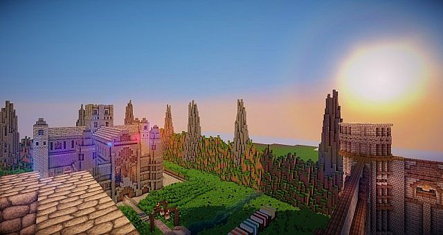 View from the tower of the fort