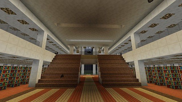 Library Minecraft Map