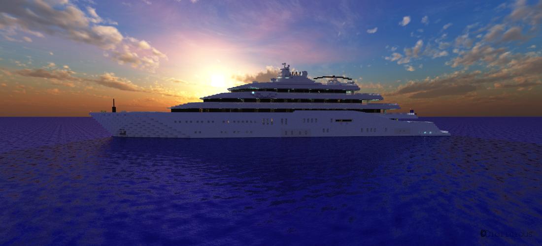 M/Y Eclipse SuperYacht Minecraft Map