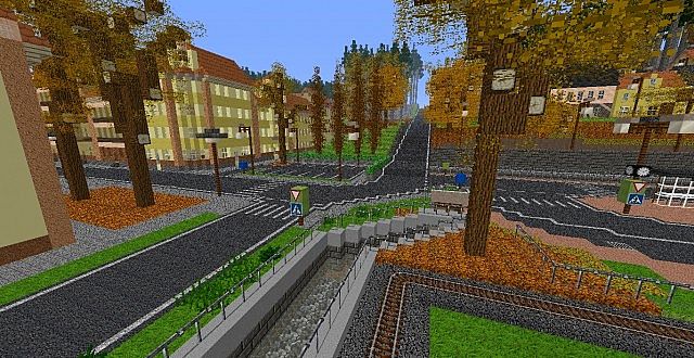 Schwanzerberg in autumn Minecraft Map