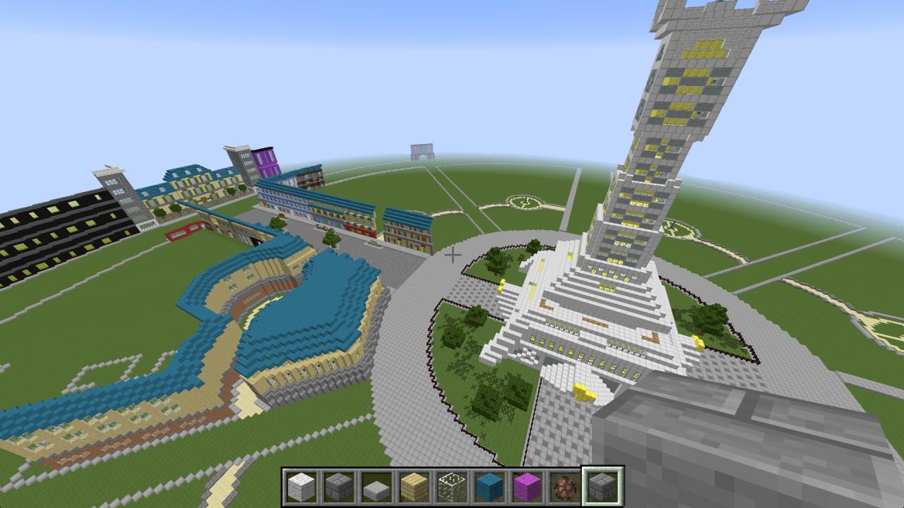 Pokemon X and Y Lumiose City Minecraft Map