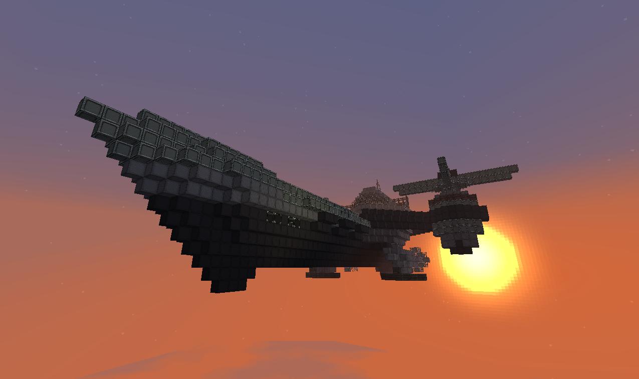Tharis Cargo Barge Minecraft Map