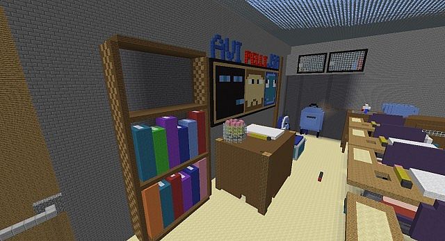 Classroom Minecraft Map