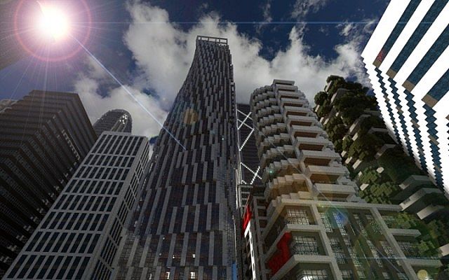 Infinity Tower / Cayan Tower Minecraft Project