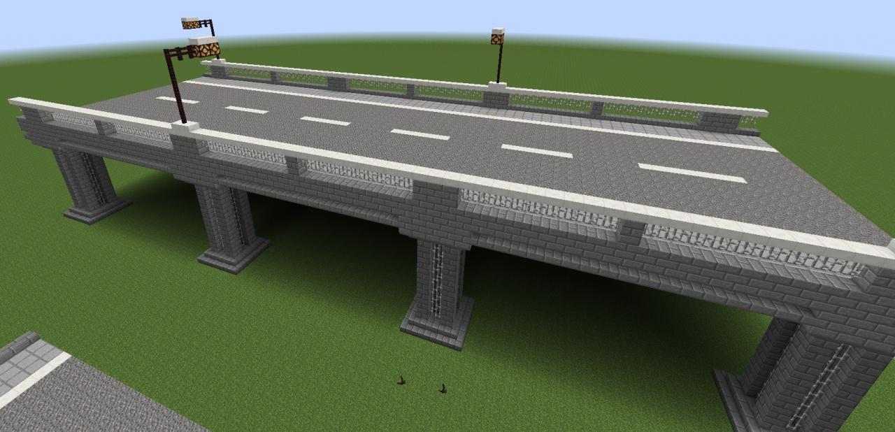 Modular Roadway Infrastructure Minecraft Map